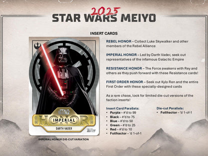 Topps Star Wars Meiyo 2025 - Hobby Box