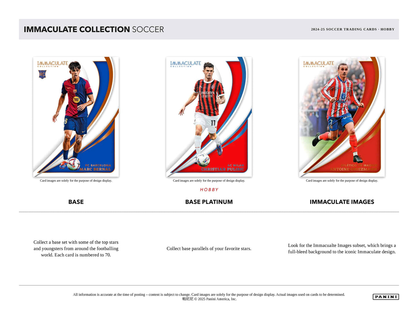 Panini Immaculate Soccer 2024/25 - Hobby Box