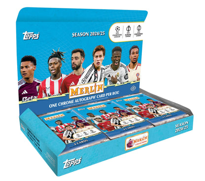 Topps Merlin Chrome UEFA 2024/25 - Hobby Box