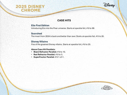 Topps Chrome Disney 2025 - Mega Box
