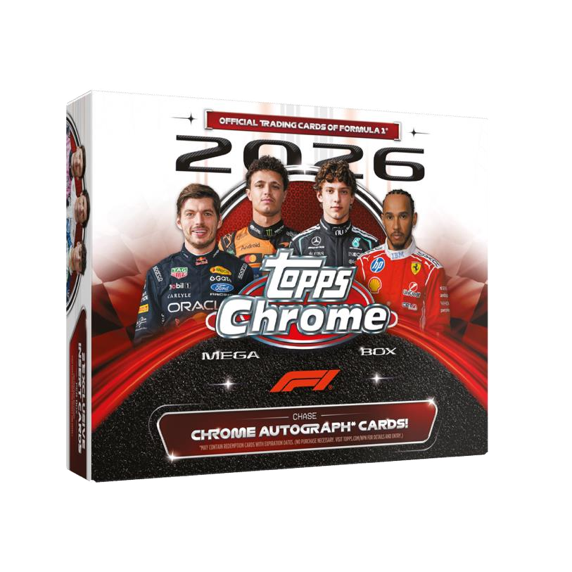 Topps Chrome Formula 1 2026 - Mega Box