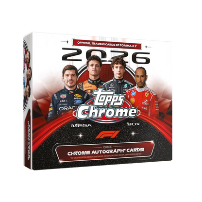 Topps Chrome Formula 1 2026 - Mega Box