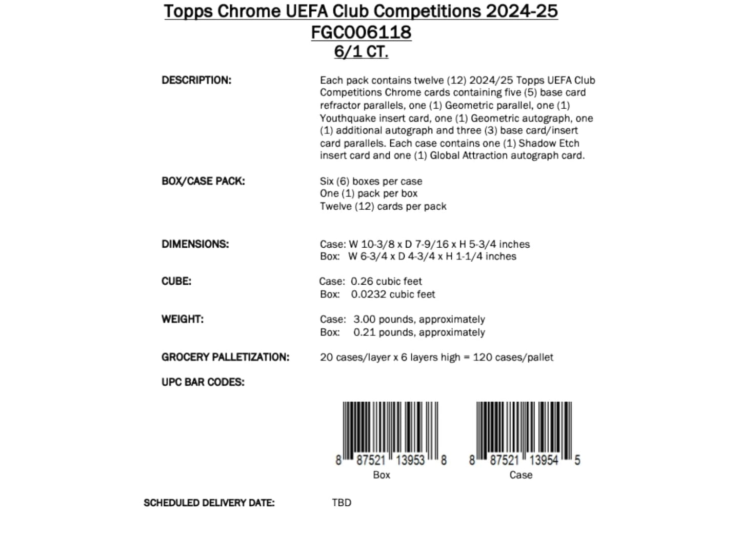 Topps Chrome UEFA Club Competitions 2024/25 - Breaker's Delight