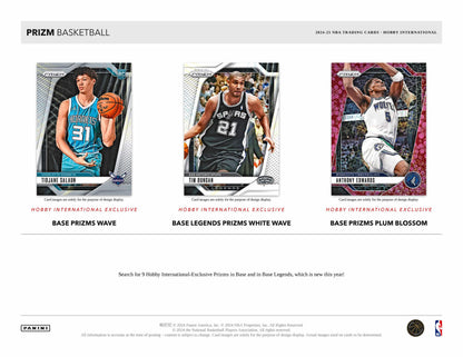 Panini Prizm NBA Basketball 2024/25 - International Hobby Box
