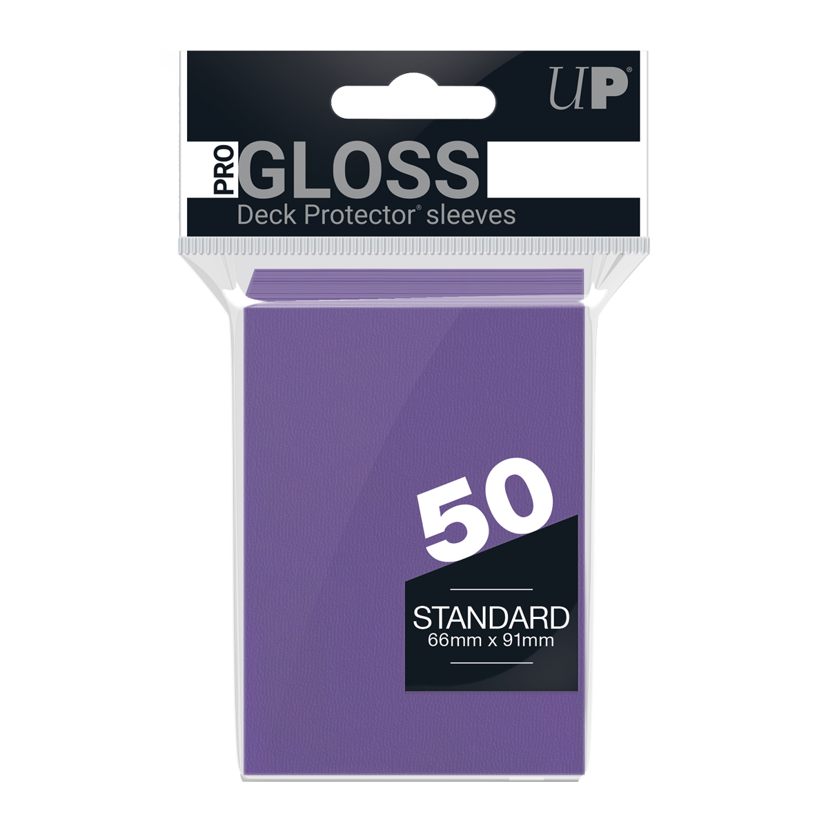 Ultra PRO PRO-Gloss Standard Deck Protector sleeves - Purple (50)
