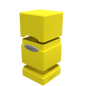 Ultra PRO Satin Tower Deck Box - Lemon Yellow