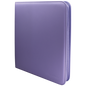 Ultra PRO Vivid 12-Pocket Zippered PRO-Binder - Purple