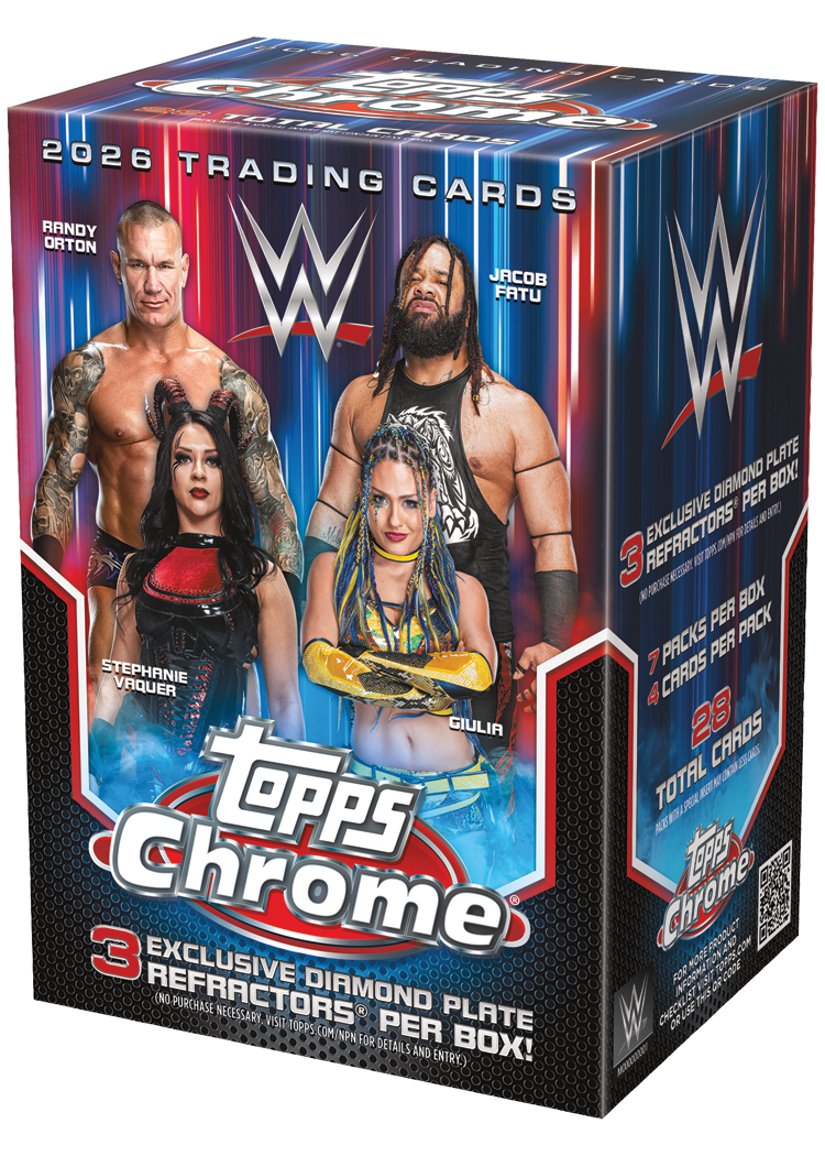 Topps Chrome WWE 2026 - Value Box