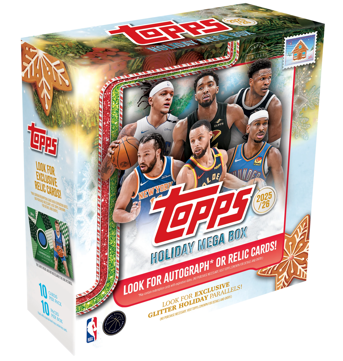 Topps Holiday Basketball 2025/26 - Mega Box