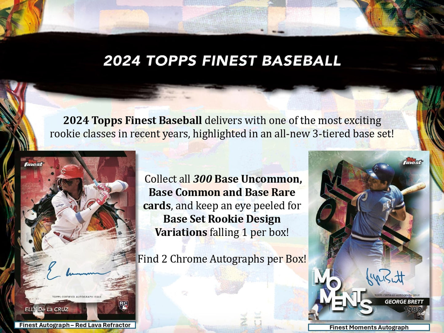 Topps Finest Baseball 2024 - Hobby Box
