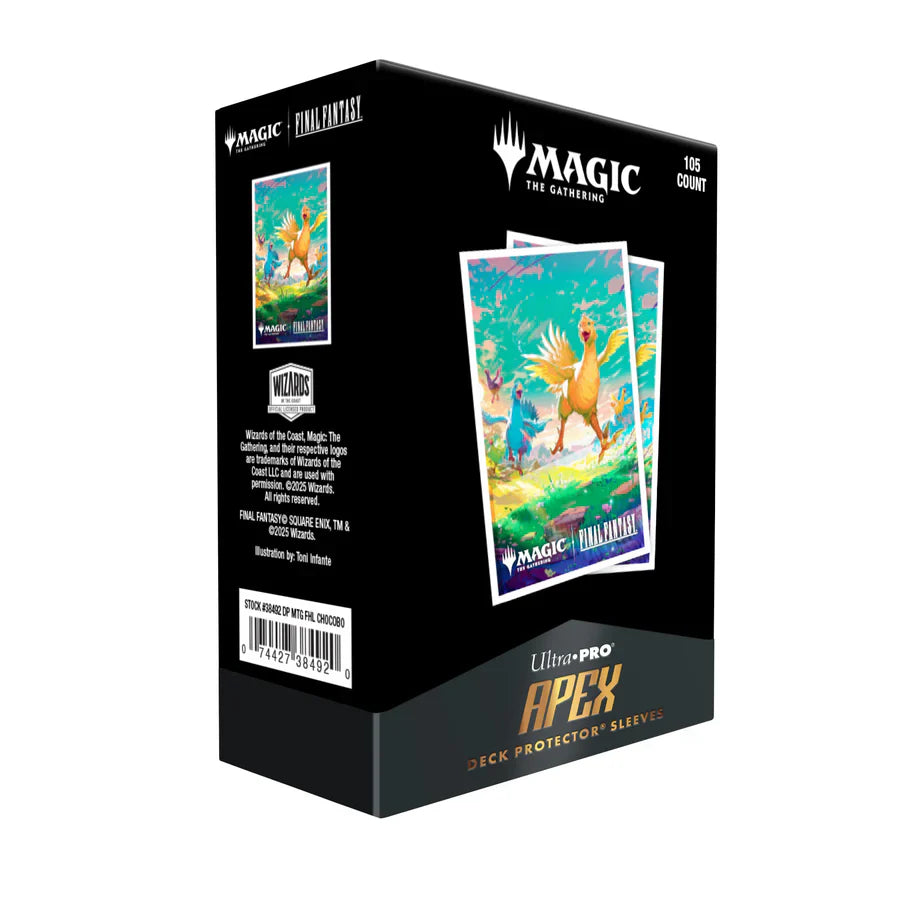 Ultra PRO Final Fantasy - Chocobo - Apex Sleeves for Magic: The Gathering  (105)
