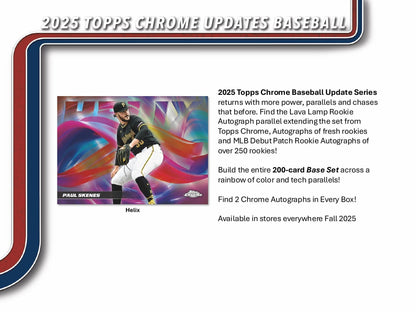 Topps Chrome Updates Baseball 2025 - Breakers Delight