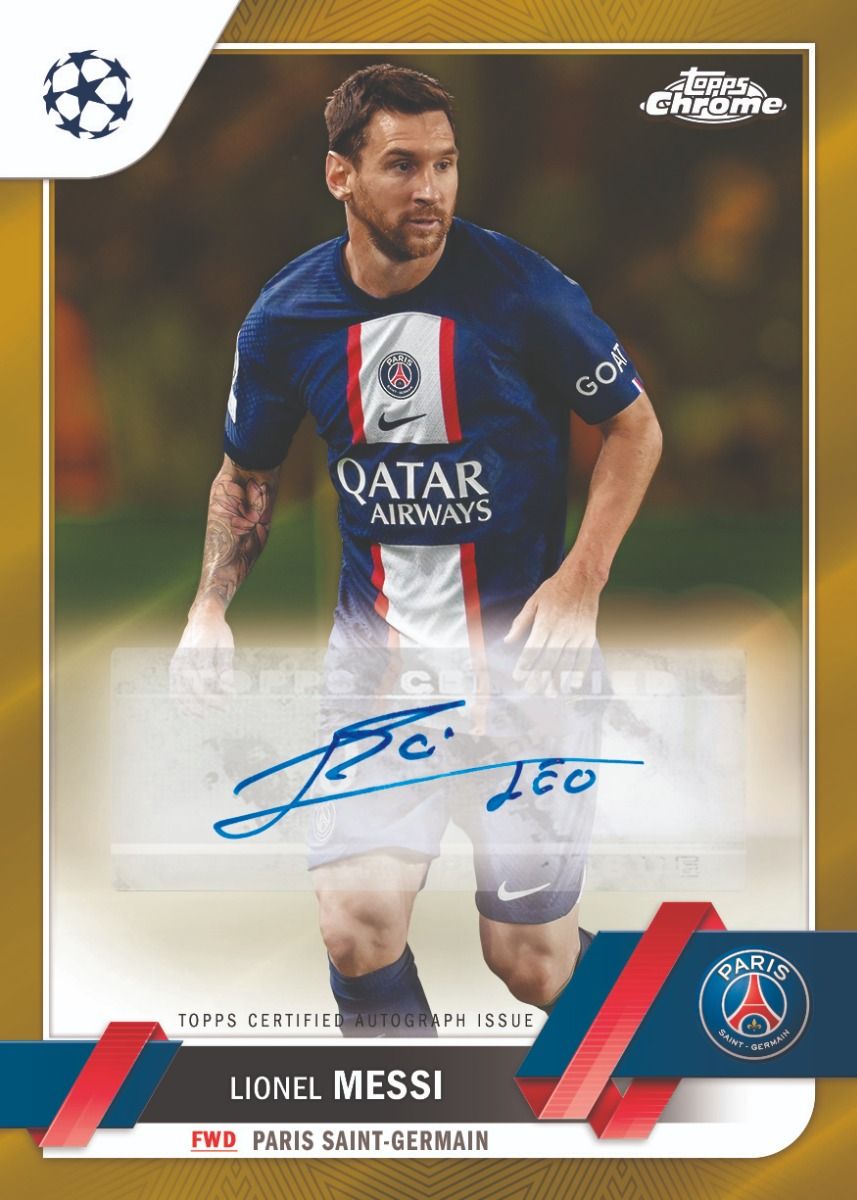 Topps Chrome UEFA Club Competitions 2022/23 - Lite Box
