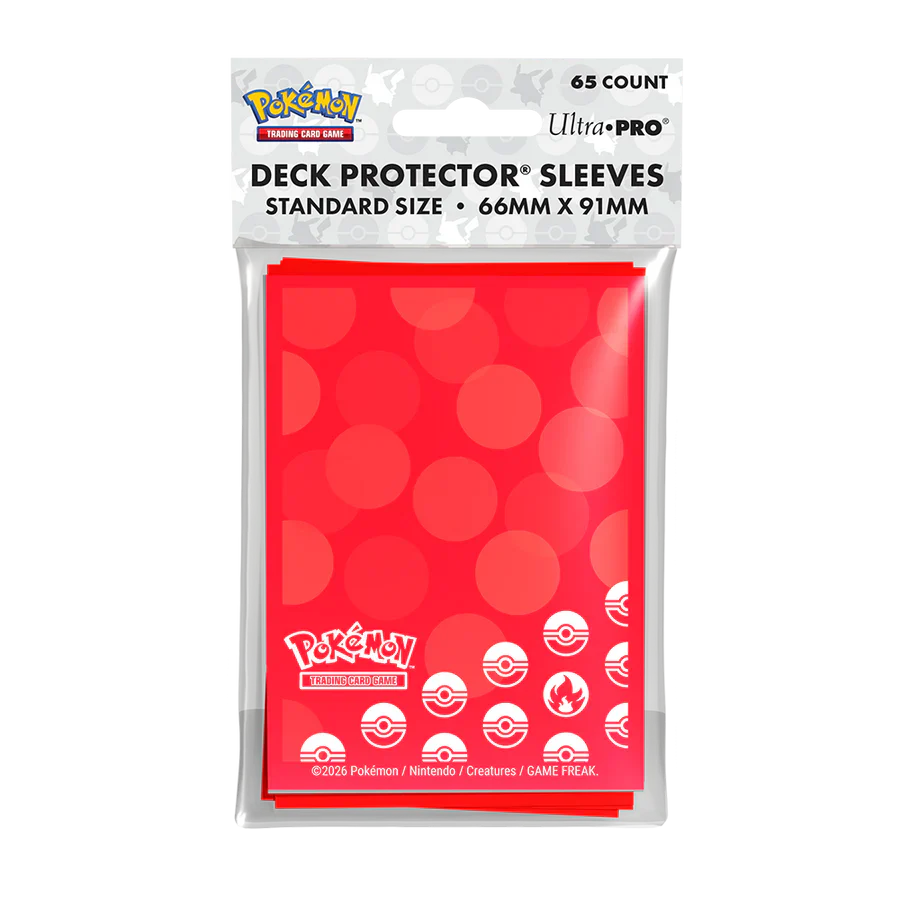 Ultra PRO Deck Protector Sleeves for Pokémon - Energy - Fire Type (65)