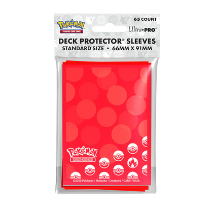 Ultra PRO Deck Protector Sleeves for Pokémon - Energy - Fire Type (65)