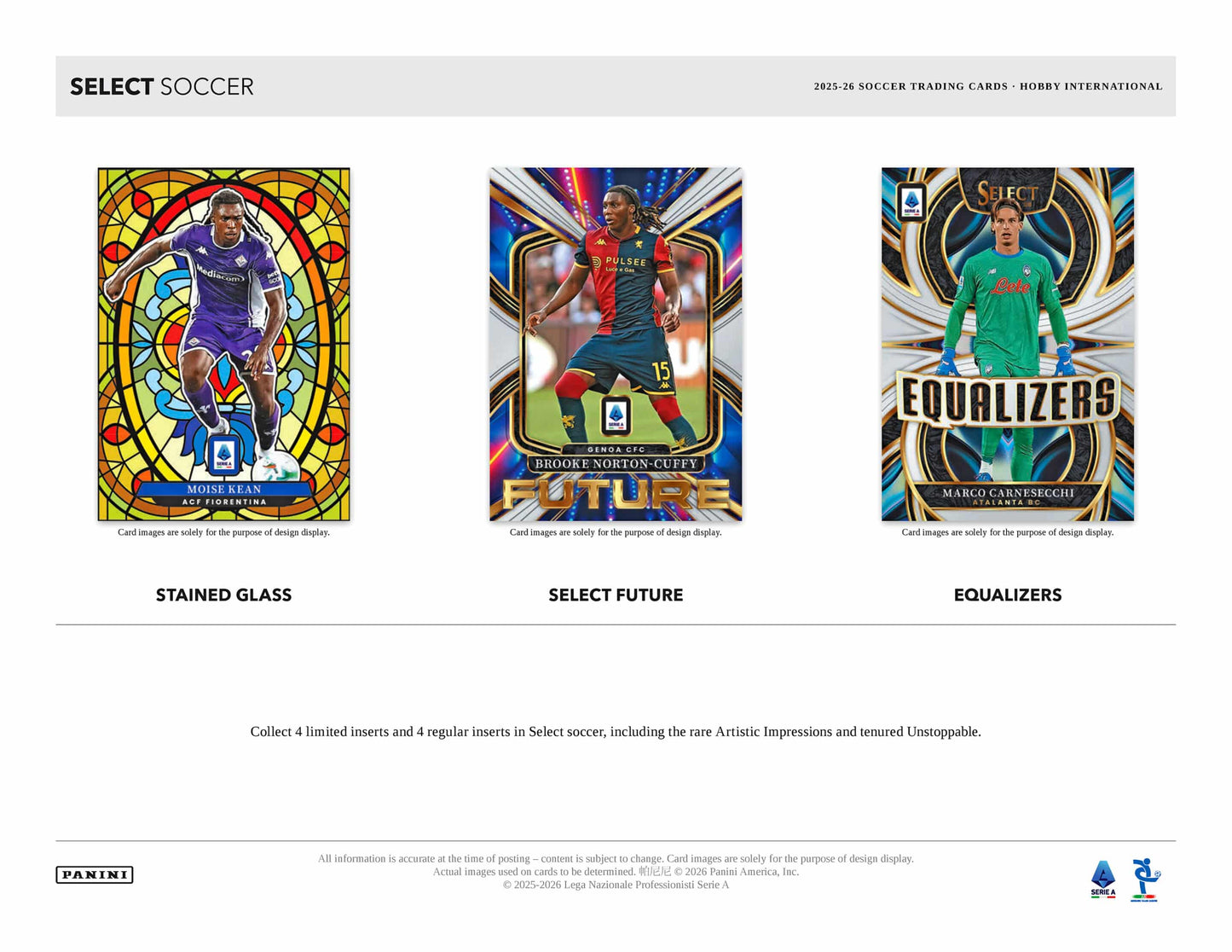 Panini Select Serie A 2025/26 - International Hobby Box