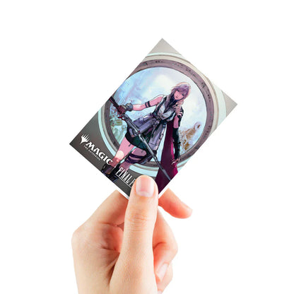 Ultra PRO Final Fantasy - Lightning, Army of One - Apex Sleeves for Magic: The Gathering (105)