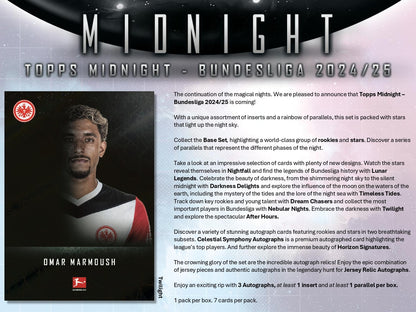 Topps Bundesliga Midnight 2024/25 - Hobby Box