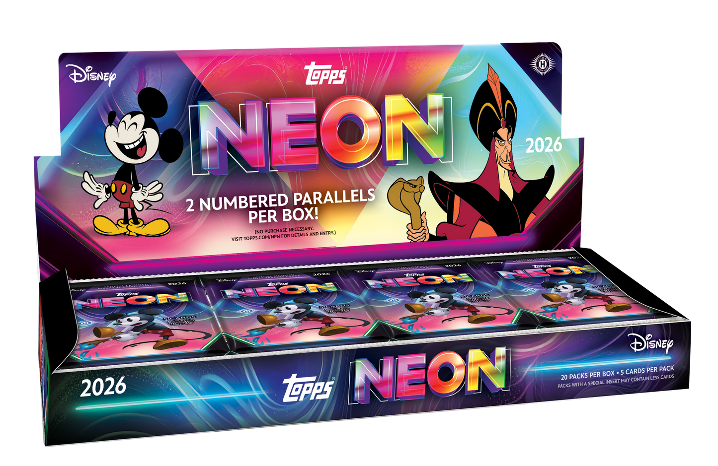 Topps Neon Disney 2026 - Hobby Box