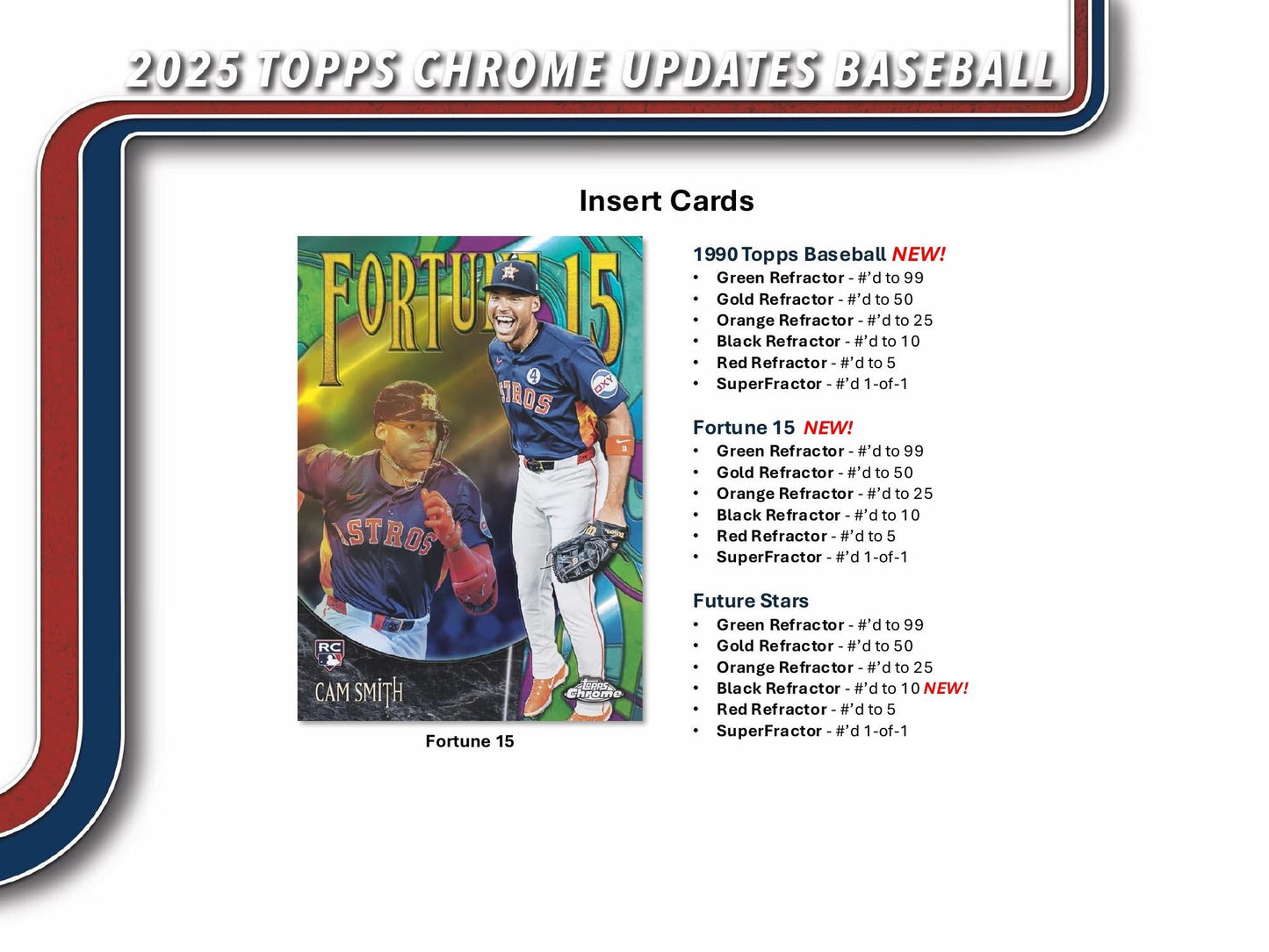 Topps Chrome Updates Baseball 2025 - Jumbo Box