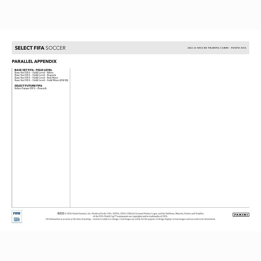 Panini Select FIFA 2022/23 - TMALL Box