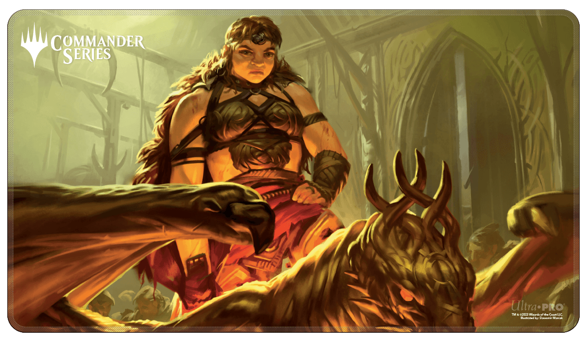 Ultra PRO Commander Series - Release 1 - Mono Color - Q1 2024 Stitched Edge Playmat Magda