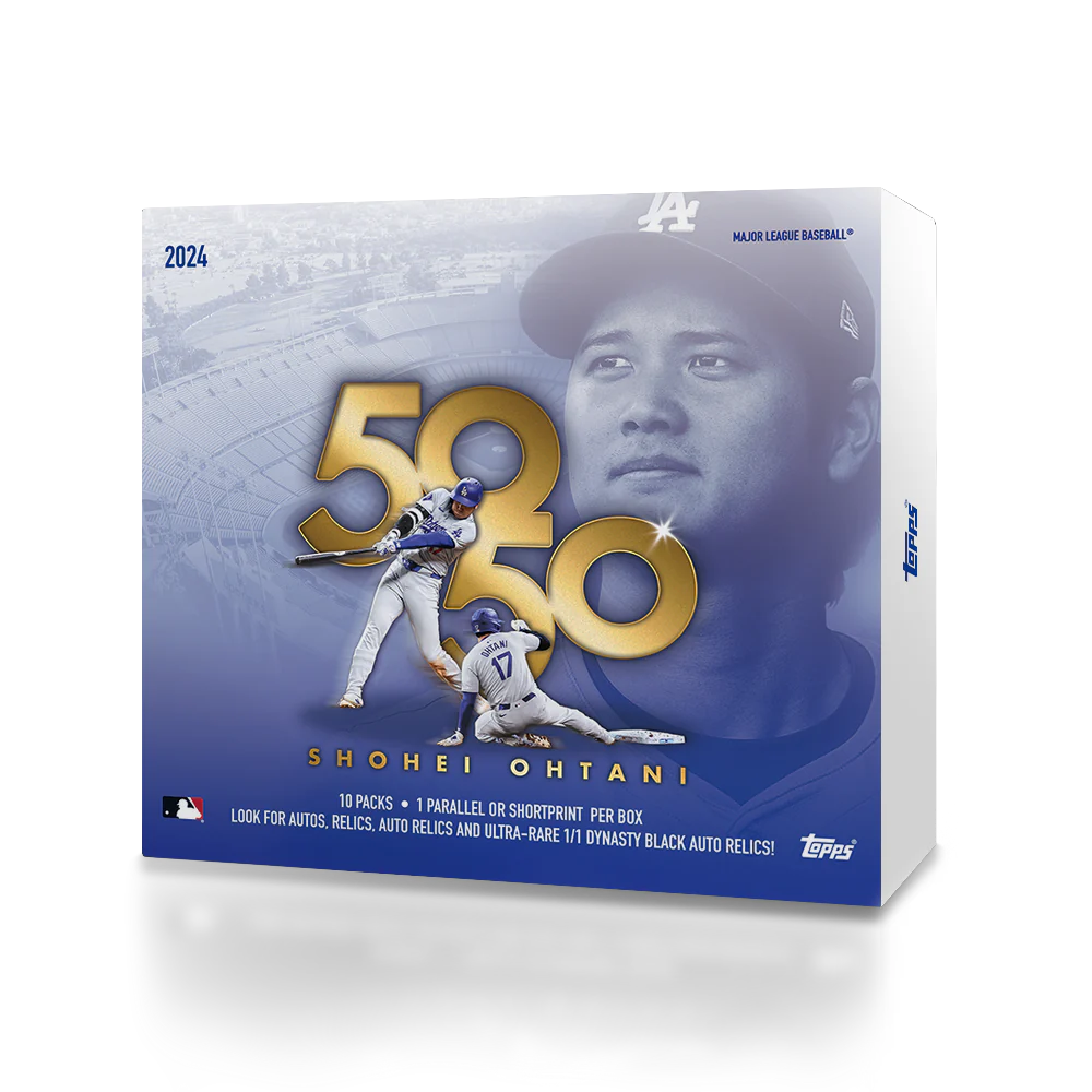 Topps Shohei Ohtani 50/50 Baseball 2024 - 10-Pack Box