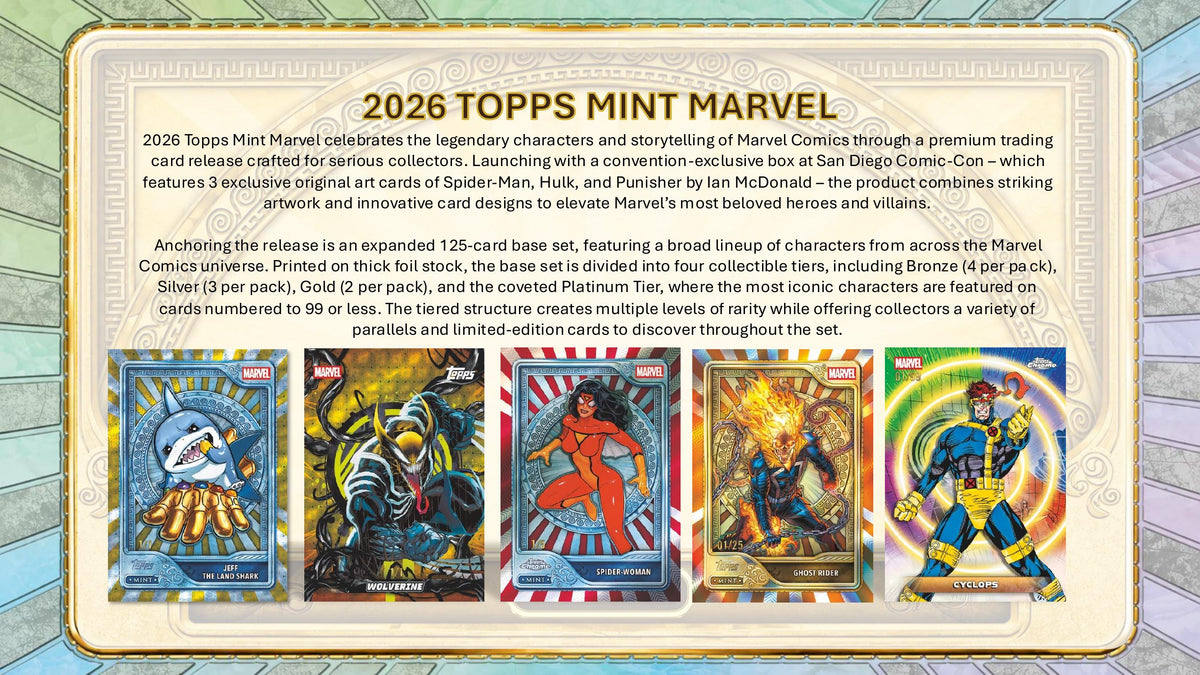 Topps Marvel Mint 2026 - Hobby Box