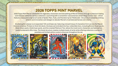 Topps Marvel Mint 2026 - Hobby Box