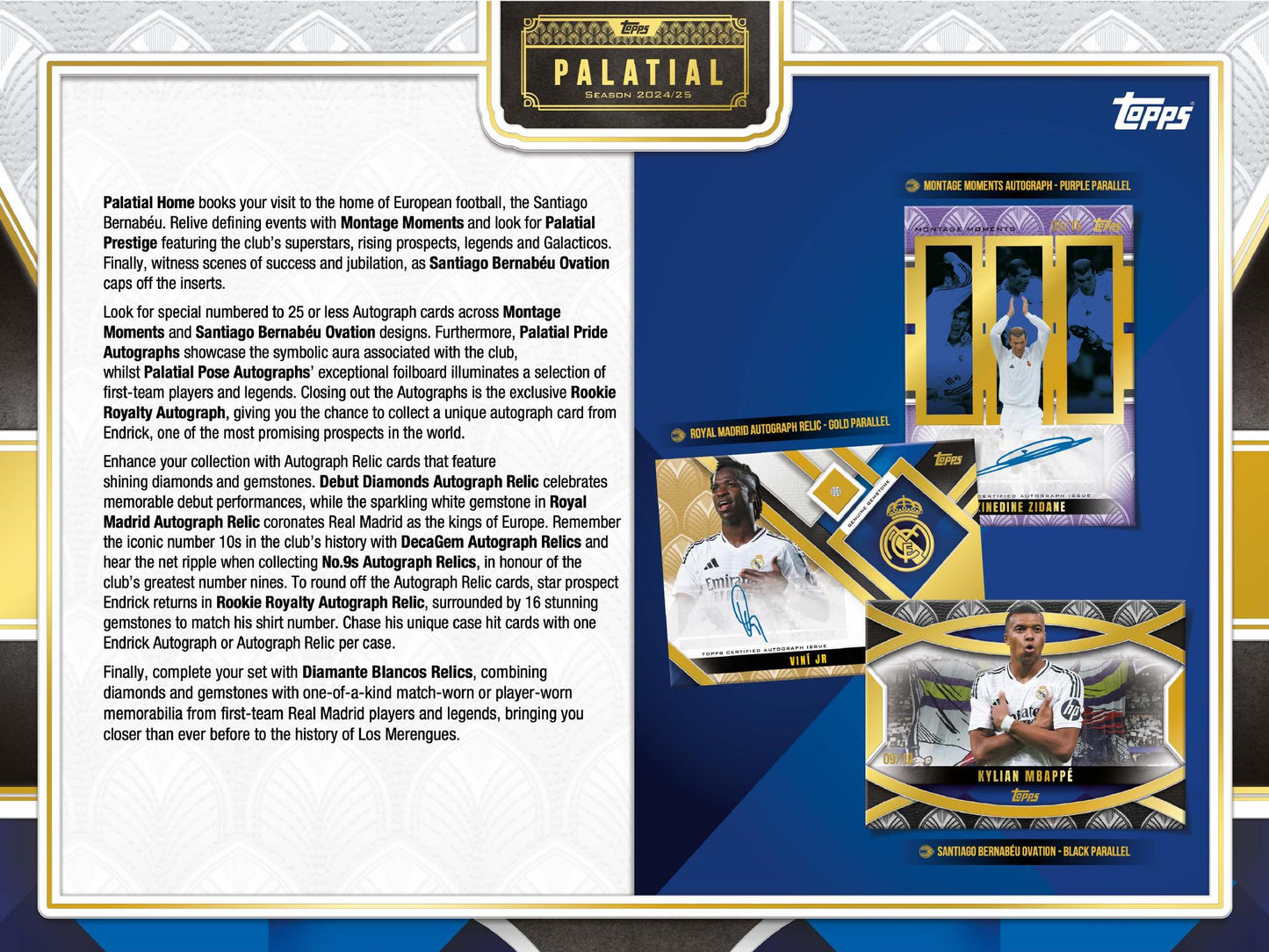 Topps Palatial Real Madrid 2024/25