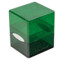 Ultra PRO Satin Cube Deck Box - Glitter Green