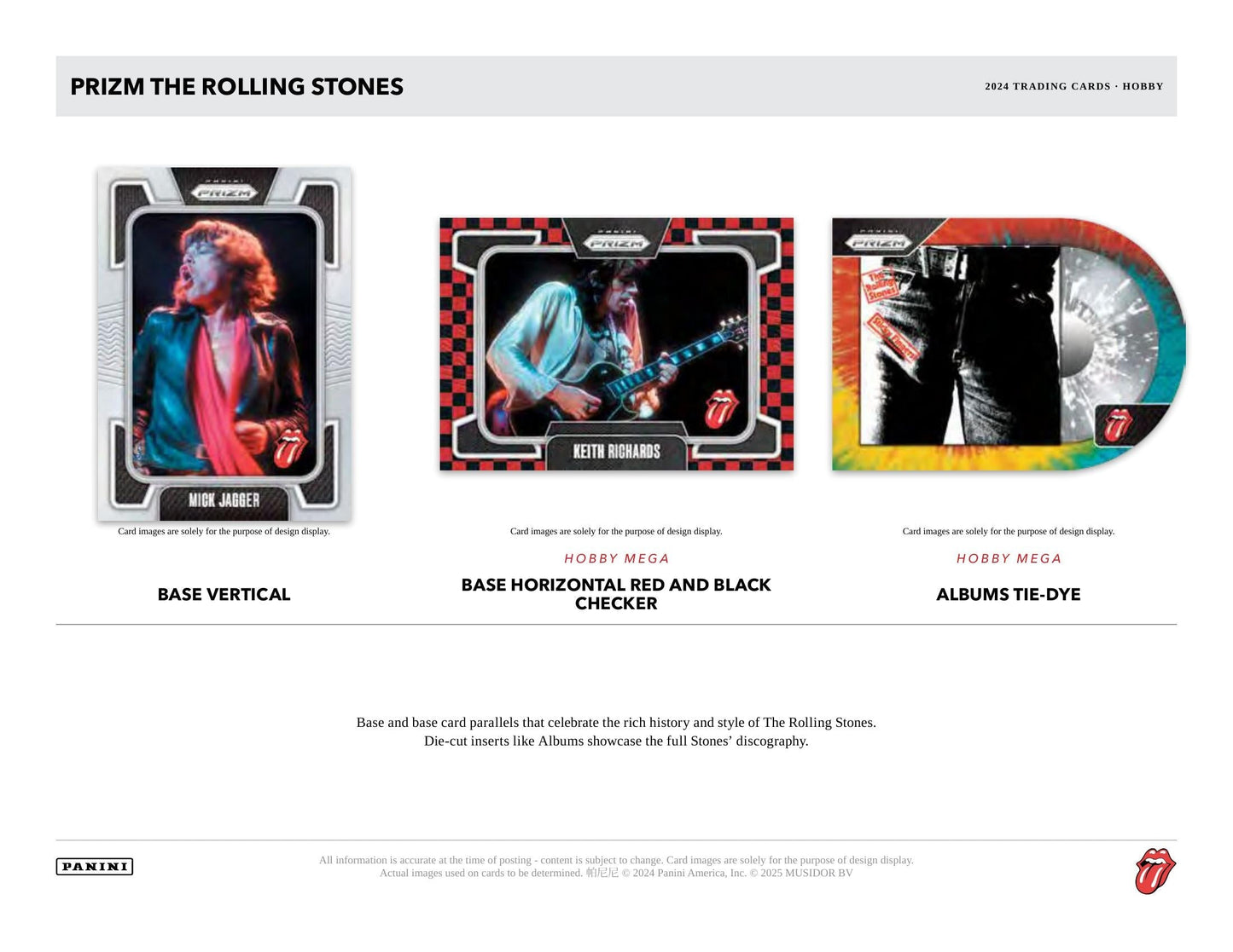 Panini Prizm Rolling Stones - Hobby Mega Box