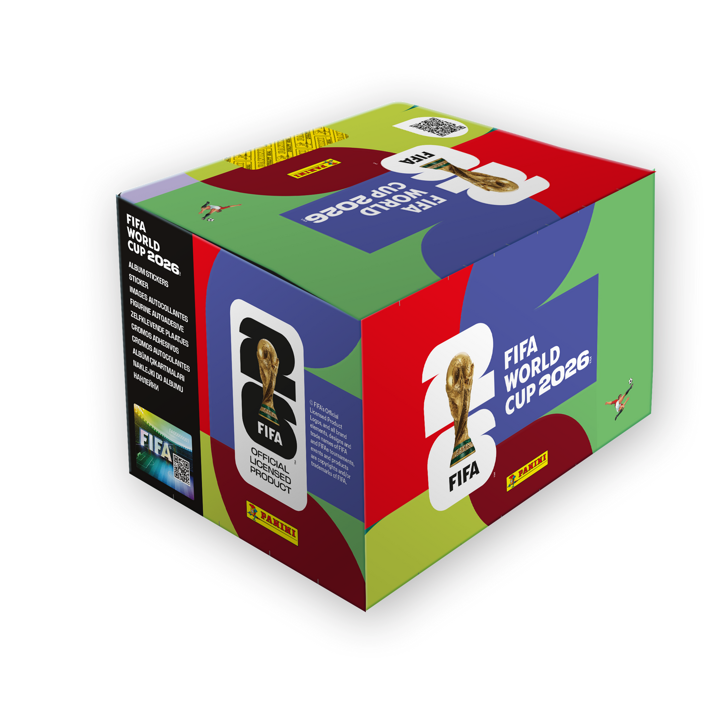 Panini FIFA World Cup 2026 Stickers - Booster Display (100 Packs)