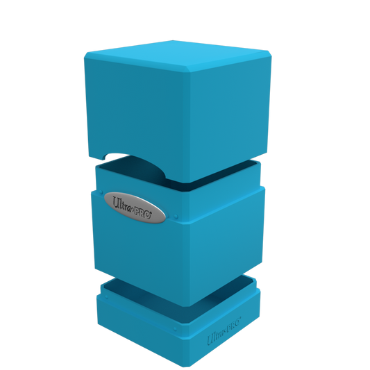 Ultra PRO Satin Tower Deck Box - Sky Blue
