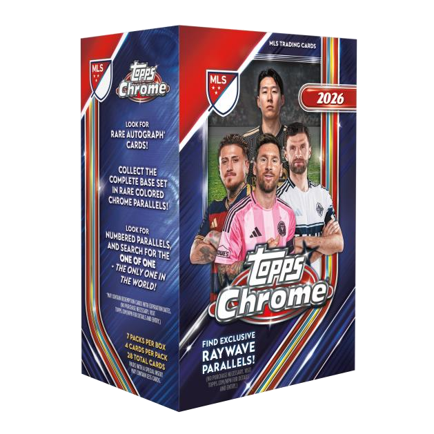 Topps Chrome MLS 2026 - Value Box