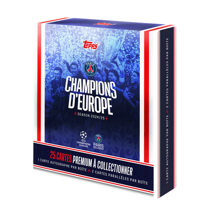 Topps Paris Saint-Germain Champions d’Europe 2025