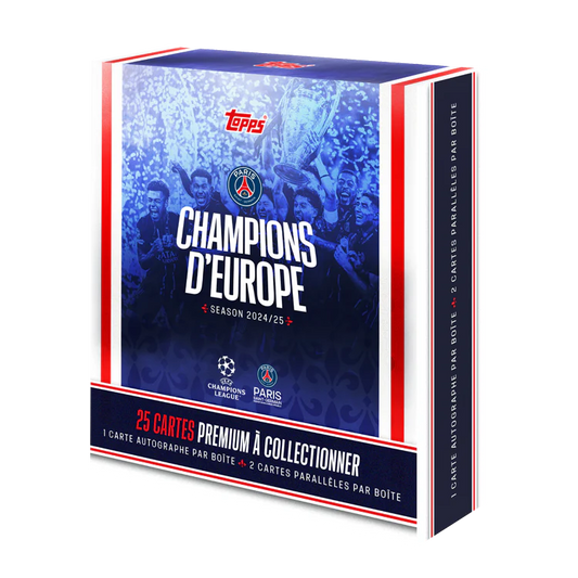 Topps Paris Saint-Germain Champions d’Europe 2025