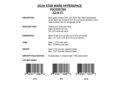 Topps Star Wars Hyperspace 2024 - Hobby Box