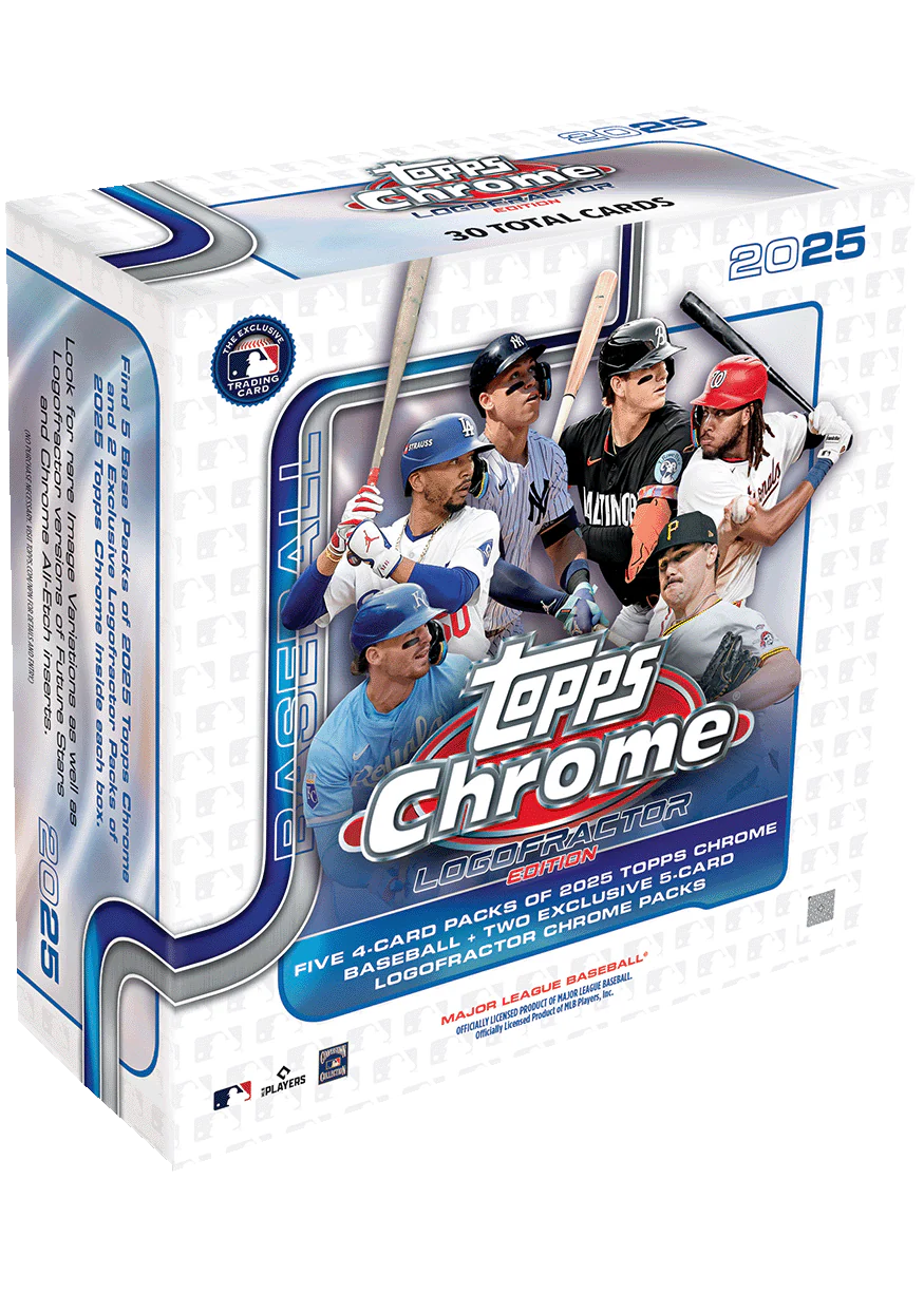 Topps Chrome Baseball 2025 - Logofractor Box
