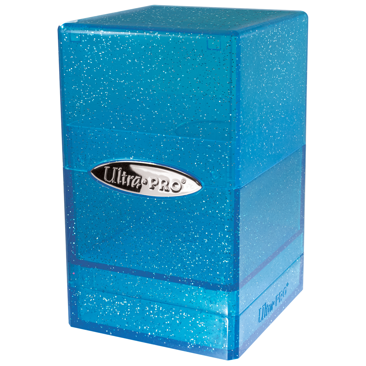 Ultra PRO Satin Tower Deck Box - Glitter Blue