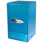 Ultra PRO Satin Tower Deck Box - Glitter Blue