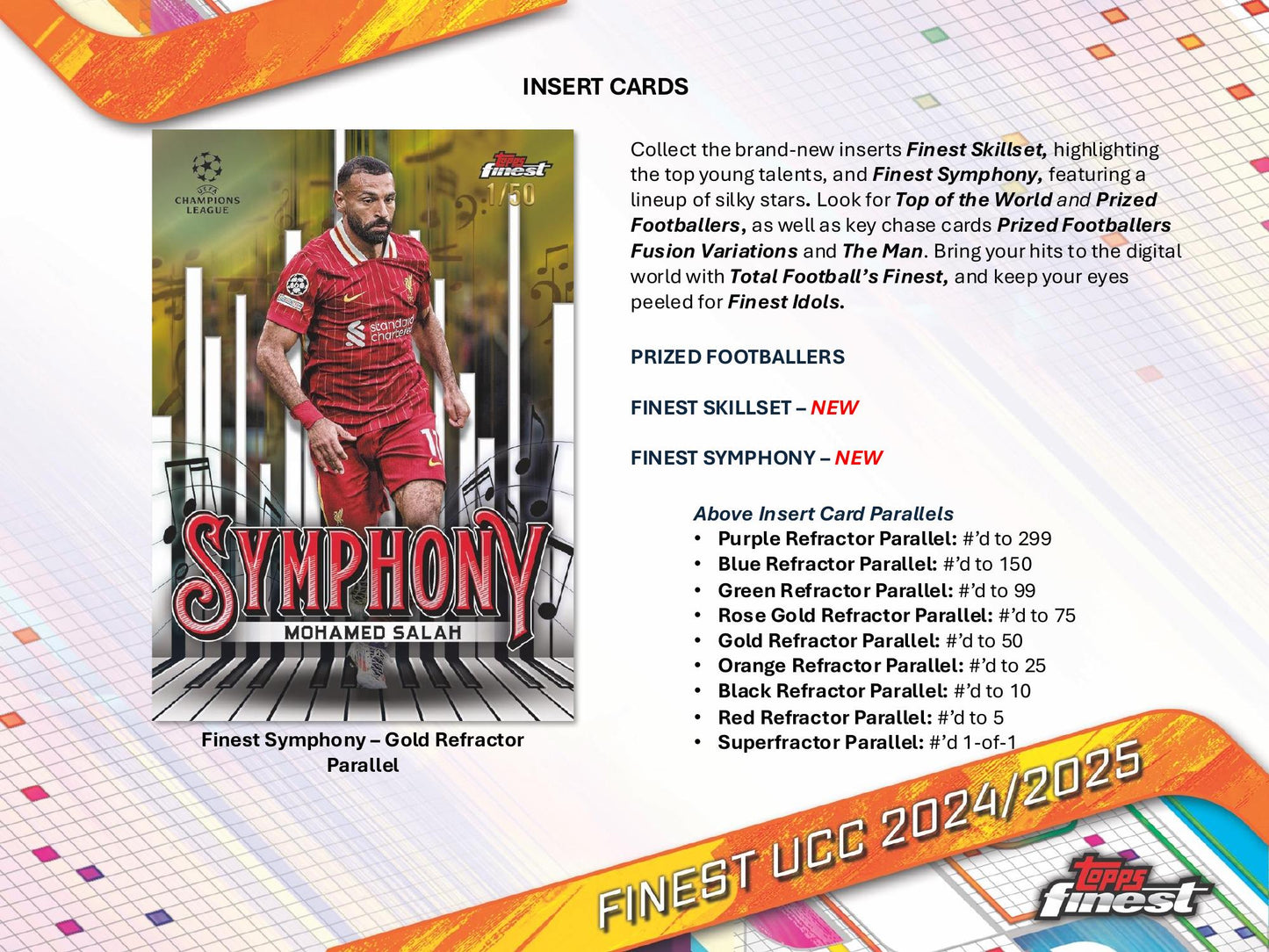 Topps Finest UEFA Club Competitions 2024/25 - Hobby Box