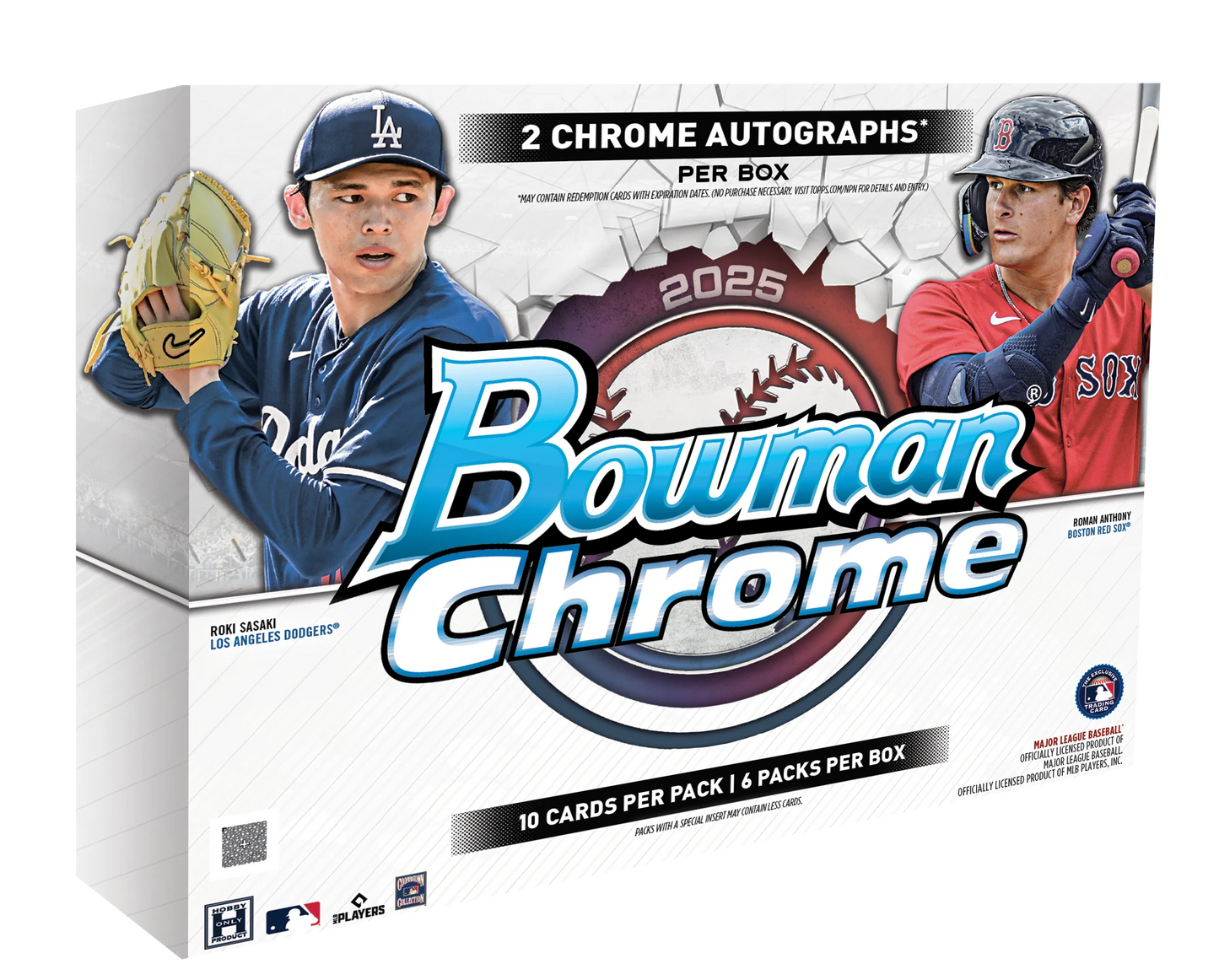Topps Bowman Chrome Baseball 2025 - Hobby Box