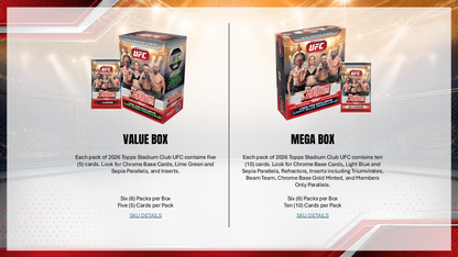 Topps Stadium Club UFC 2026 - Value Box