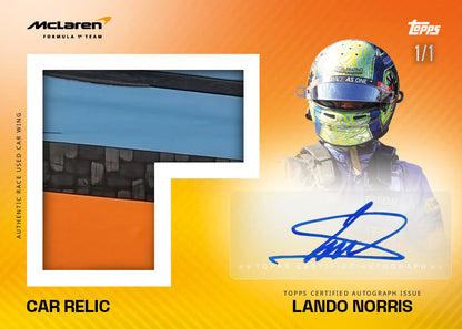 Topps McLaren Racing Formula 1 2025