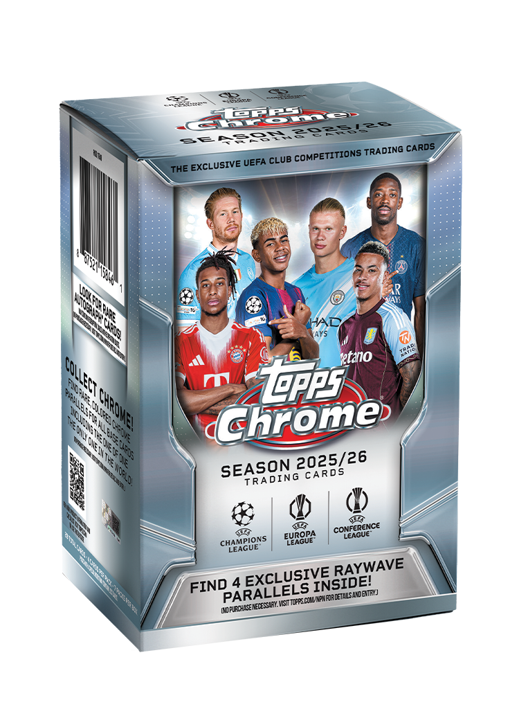Topps Chrome UEFA Club Competitions 2025/26 - Value Box