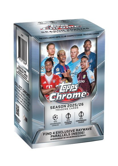 Topps Chrome UEFA Club Competitions 2025/26 - Value Box