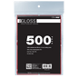 Ultra PRO PRO-Gloss Standard Deck Protector Sleeves Bundle - Red (500)