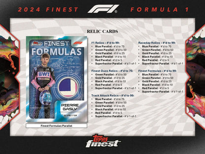 Topps Finest Formula 1 2024 - Hobby Box
