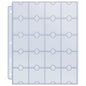 Ultra PRO 20-Pocket Platinum Page for Coins and Tokens (10)